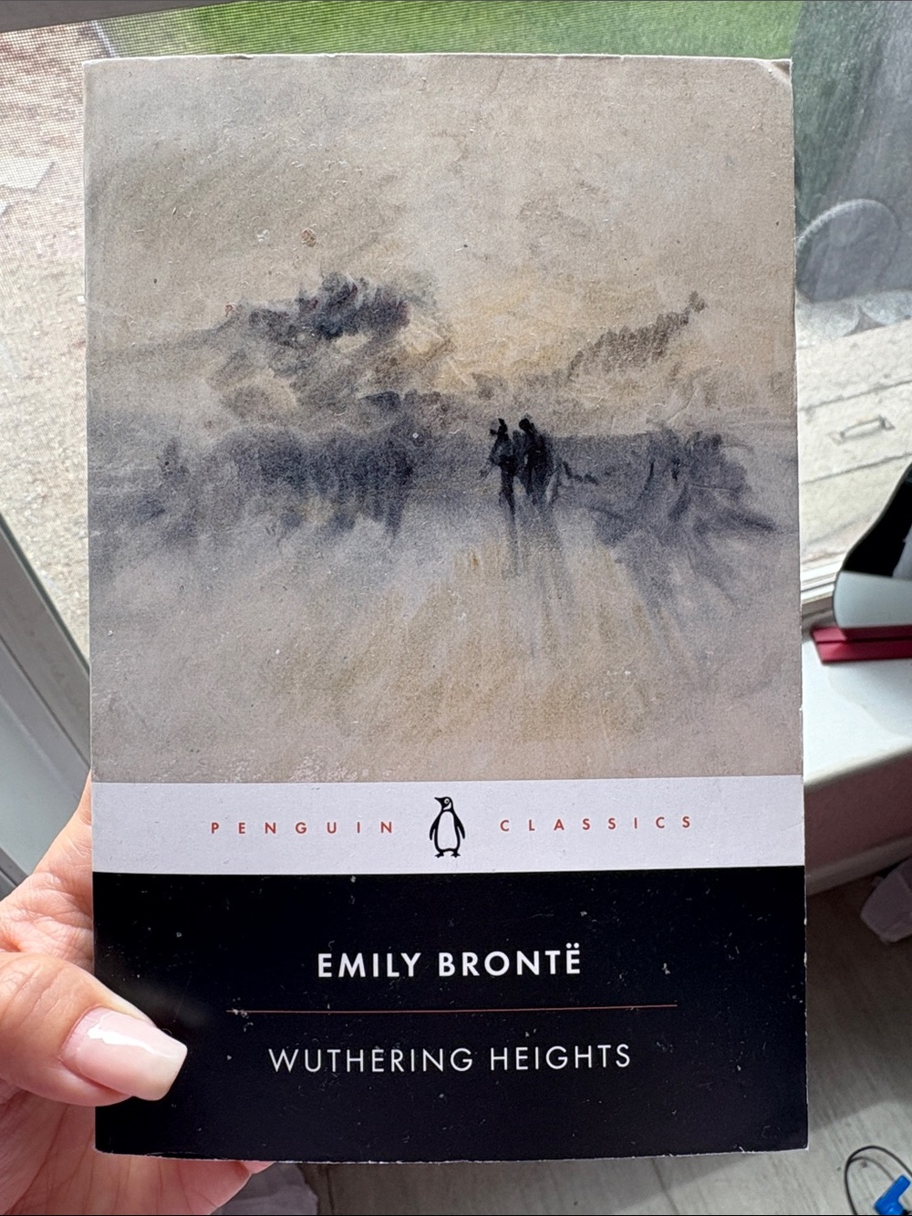 Penguin Classics Emily Brontë - Wuthering Heights (Black & Cream Cover)